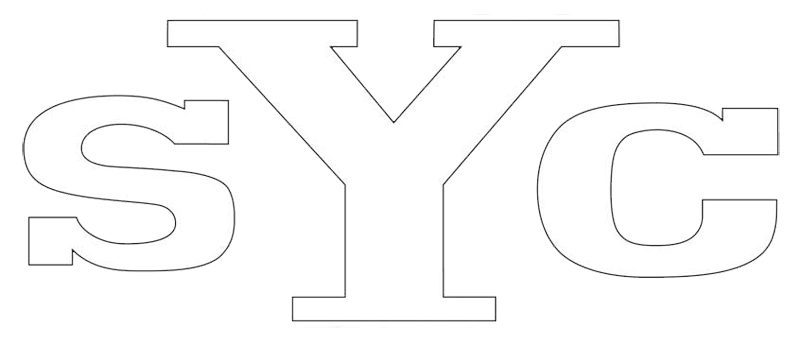 1969 Chevrolet Camaro Headrest Decals "SYC" for Yenko-OERK-SK302