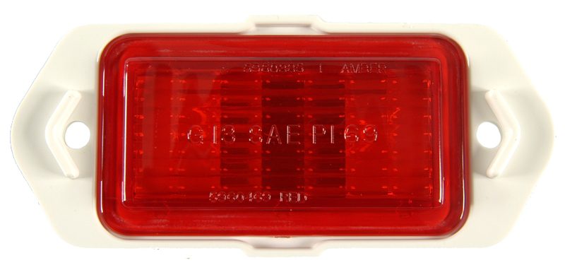 1969 Chevrolet Camaro|Chevelle|Malibu Side Marker Lamp Assbly  Red