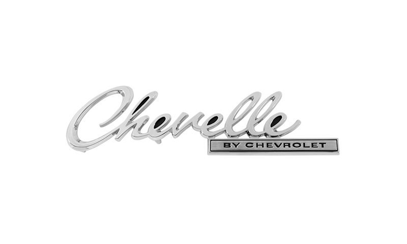1969 Chevrolet Chevelle Trunk Emblem