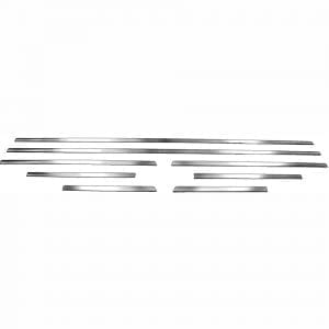 1969 Chevy Chevelle Body Side Molding 8 Pc Set