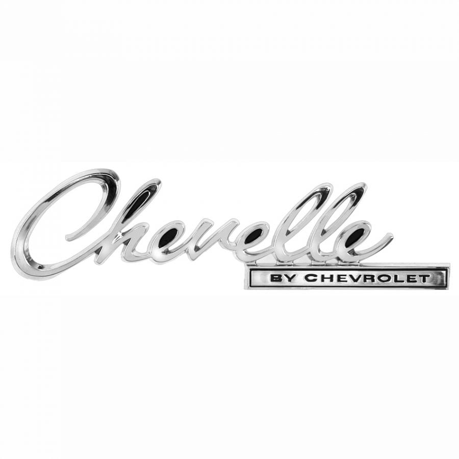 1969 Chevy Chevelle Emblem Trunk Chevelle By Chevorlet