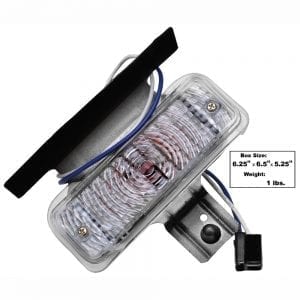 1969 Chevy Chevelle Park Lamp Assembly Driver Side (LH) Std