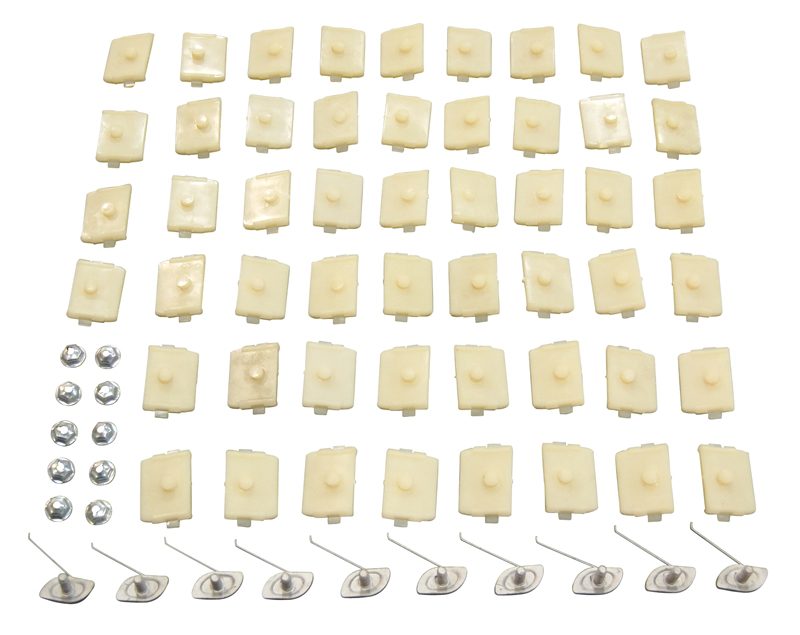 1969 Dodge Dart Side Molding Clip Kit-SWA-270277