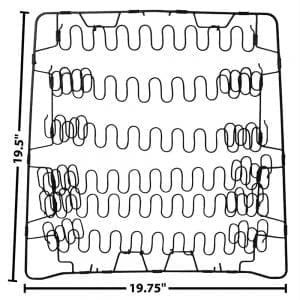 1969 Ford Mustang Seat Back Spring Fits Driver (LH) or Passenger Side (RH)