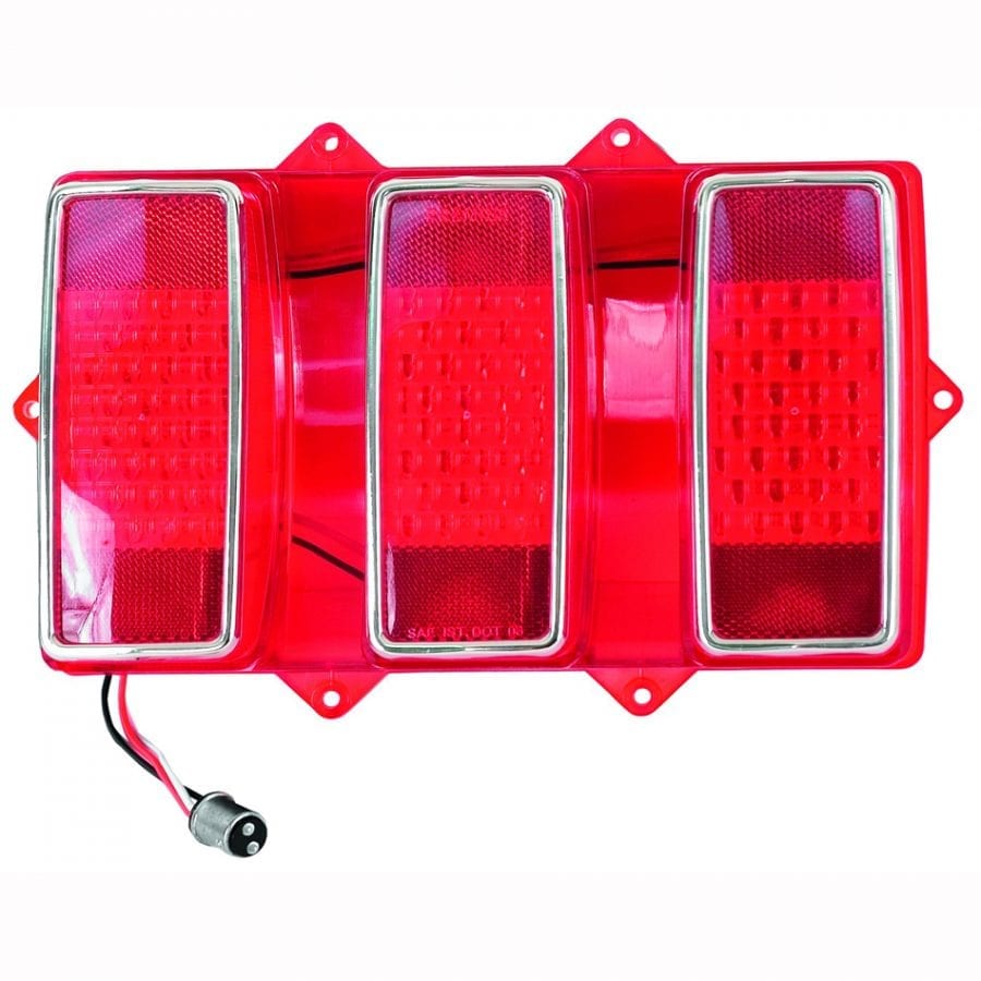 1969 Ford Mustang Tail Light Red LED (108)