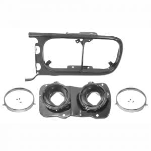 1969 Pontiac Firebird Headlamp Bezel/Bucket Assembly Driver Side (LH)