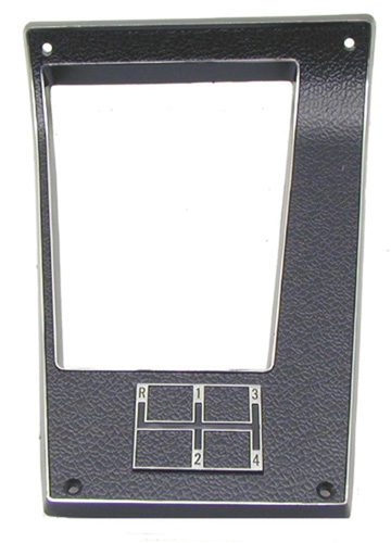 1970-1971 Chevrolet Camaro Console Shift Plate-CHQW-476