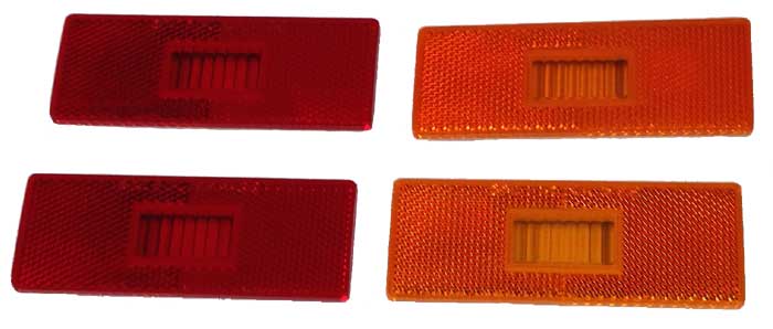 1970-1971 Plymouth|Dodge Duster|Belvedere|GTX|Road Runner|Satellite|Superbird|Valiant Side Marker Lens Kit