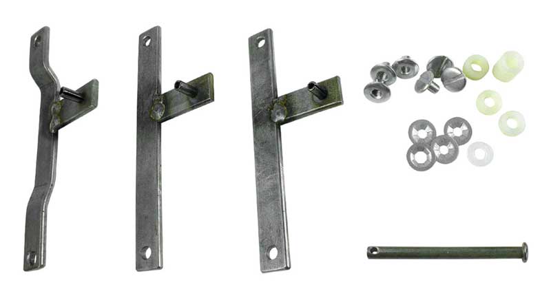 1970-1972 Chevrolet Chevelle|Malibu|El Camino|Monte Carlo Heater Control Steel Levers