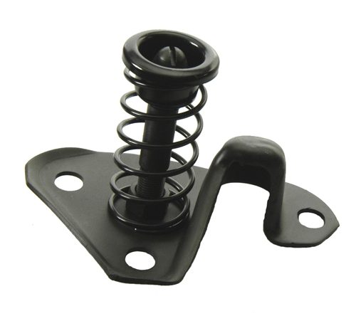 1970-1972 Chevrolet|GMC Chevelle|Monte Carlo|El Camino|Malibu|Sprint Hood Safety Catch w/Spring/Retainer-CHQW-035A