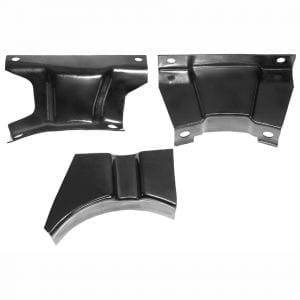 1970-1972 Chevy Camaro Console Mounting Bracket 3Pcs