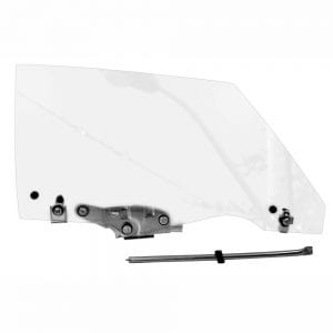 1970-1972 Chevy Chevelle Door Glass with Track Passenger Side (RH)