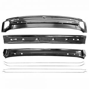 1970-1972 Chevy Chevelle Roof Brace Kit 7Pcs
