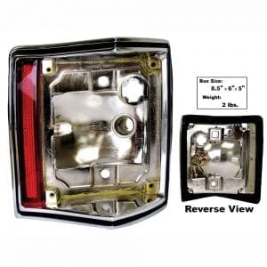1970-1972 Chevy El Camino Tail Lamp Housing Passenger Side (RH)