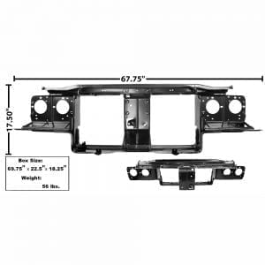 1970-1972 Oldsmobile Cutlass Radiator Support