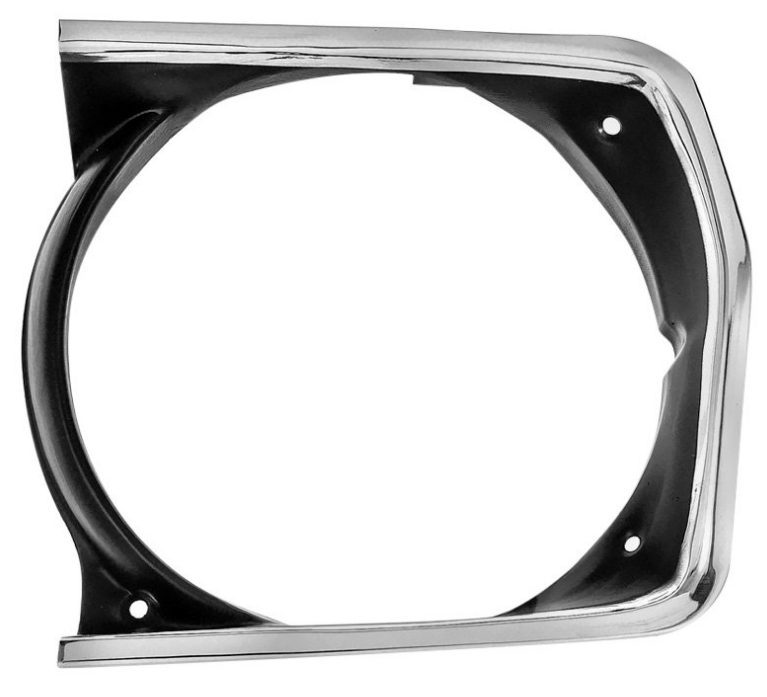 1970-1972 Plymouth Duster|Scamp|Valiant Headlamp Bezel Black