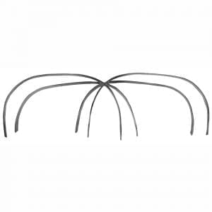 1970-1972 Pontiac GTO Wheel Opening Molding 4Pc Set