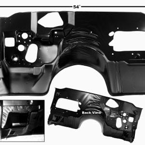 1970-1973 Chevy Camaro Firewall with Heater