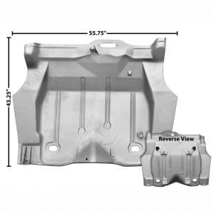 1970-1973 Chevy Camaro or Pontiac Firebird Trunk Floor Pan Complete