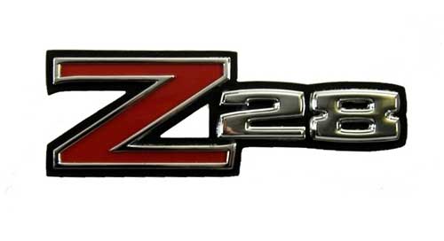 1970-1974 Chevrolet Camaro Fender Emblem Z-28