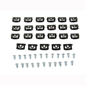 1970-1976 Dodge|Plymouth Dart|Duster 2 DR Hardtop Windshield Molding Clip Kit-PCK-759-70
