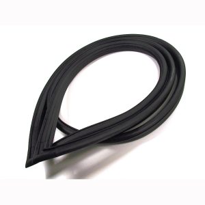 1970-1978 Nissan 240Z|260Z|280Z 2 Dr Coupe Windshield Weatherstrip Seal w/Trim Groove For Steel Trim-WCR241