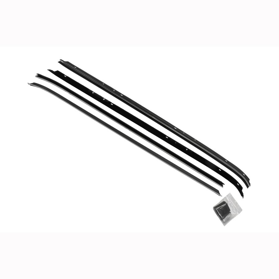 1970-1981 Chevrolet|Pontiac Camaro|Firebird Beltline Molding 4 PC Kit - Driver and Passenger-WFK141270A