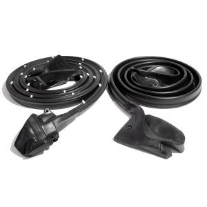 1970-1981 Chevrolet|Pontiac Camaro|Firebird Door Molding Seal w/clips and Molded Ends