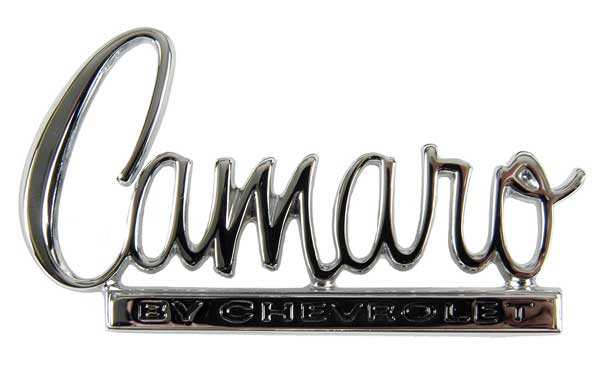 1970 Chevrolet Camaro Trunk Emblem