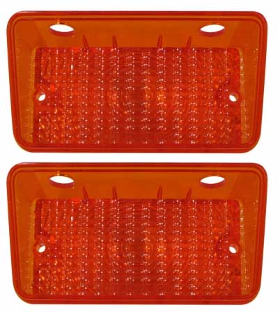 1970 Chevrolet Chevelle|Malibu Parking Lamp Lenses Amber