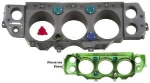 1970 Chevy Chevelle, El Camino, Monte Carlo Instrument Housing Kit SS 3Pcs-DYN1452D
