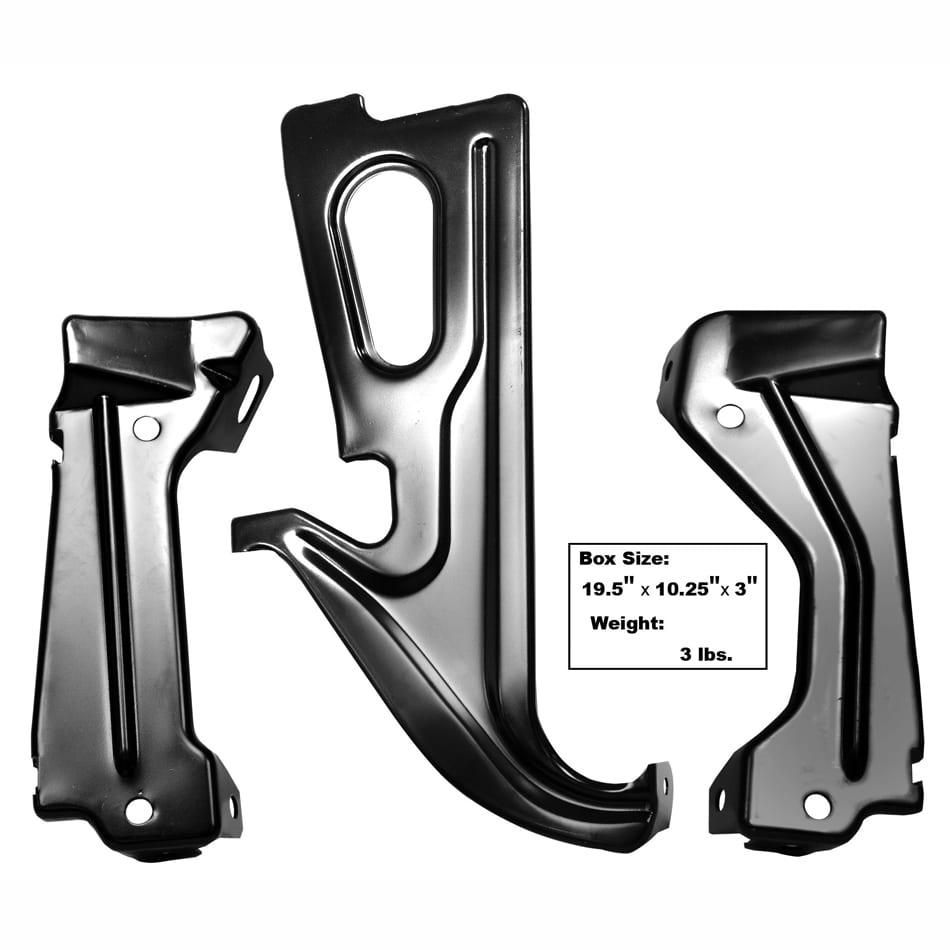 1970 Chevy Chevelle Grille Support 3Pc Set