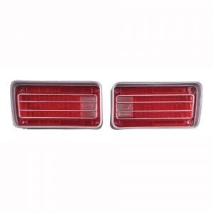 1970 Chevy Chevelle Tail Lamp Lens Pair