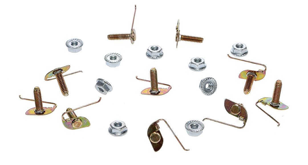 1970 Dodge Challenger Hood Lip Molding Clip Kit-FDCF-CBM3C