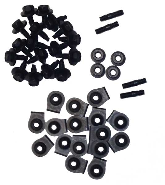 1970 Dodge Charger|Coronet|Super Bee Front Valance Bolt Kit-SWA-270801