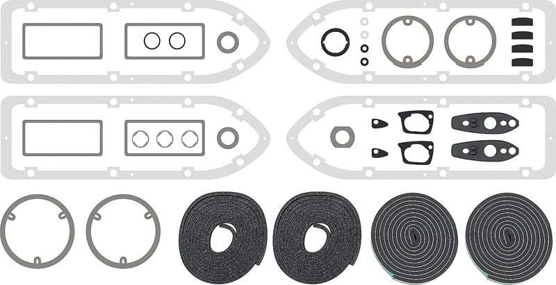 1970 Plymouth Satellite Paint Gasket Kit-SWA-151033