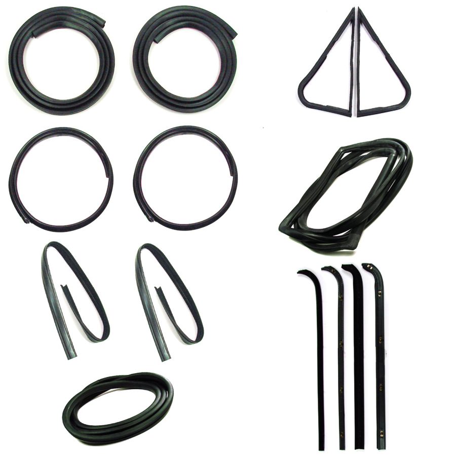 1971-1972 Ford F-Series Pickup Truck Complete Weatherstrip Seal Kit