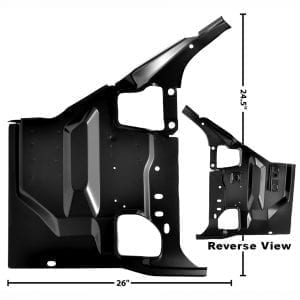 1971-1973 Ford Mustang Pillar/Kick Panel Driver Side (LH)