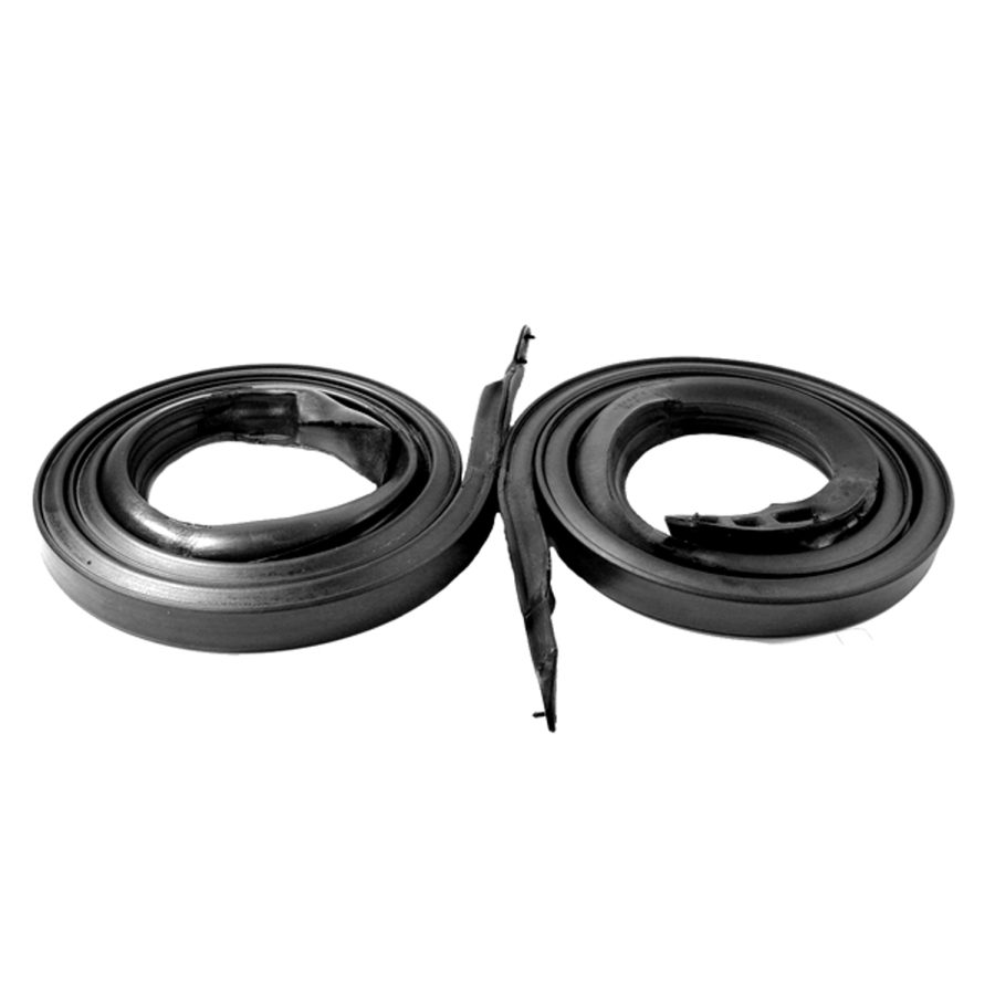 Square Rails Seals 1971-1974 Buick|Cadillac|Oldsmobile Molded Roof Rail Seals, 4DR Hardtop Kit