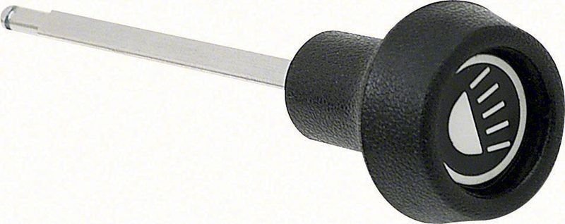 1971-1974 Chevrolet Camaro|Chevelle|Malibu|Nova|El Camino|Monte Carlo Headlamp Switch Knob-OERK-3986886