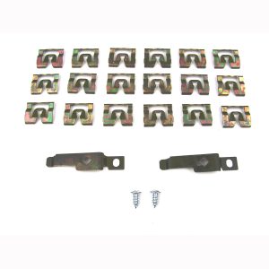 1971-1974 Dodge|Plymouth Challenger|Barracuda 2 DR Hardtop Rear Window 22 PC Molding Clip Kit-PCK-4427-71