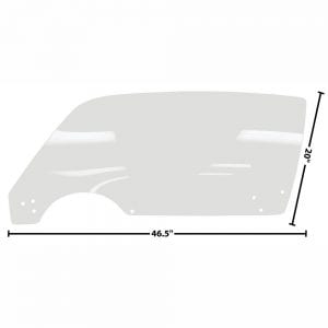 1971-1981 Chevy Camaro or Pontiac Firebird Door Glass Driver Side (LH) Clear