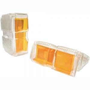 1971 Chevy El Camino Park Lamp Lens Pair