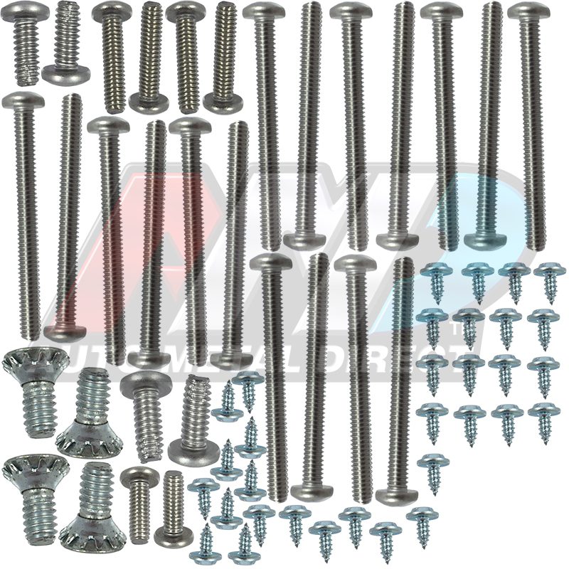 1971 Dodge Charger Exterior Trim Screw Kit-SWA-271226