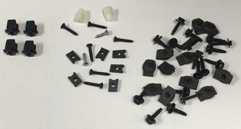 1972-1974 Plymouth Barracuda Grille Hardware Kit-SWA-271131