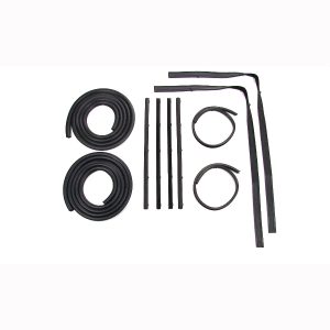 1972-1977 Dodge|Plymouth D/W Series|Power Ram|Ramcharger|Trailduster Door Weatherstrip Seal 10 PC Kit - Driver and Passenger-DK311072
