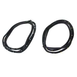 1972-1978 Toyota Pickup Truck Door 2 PC Weatherstrip Seal Kit - Driver and Passenger-DWP511072