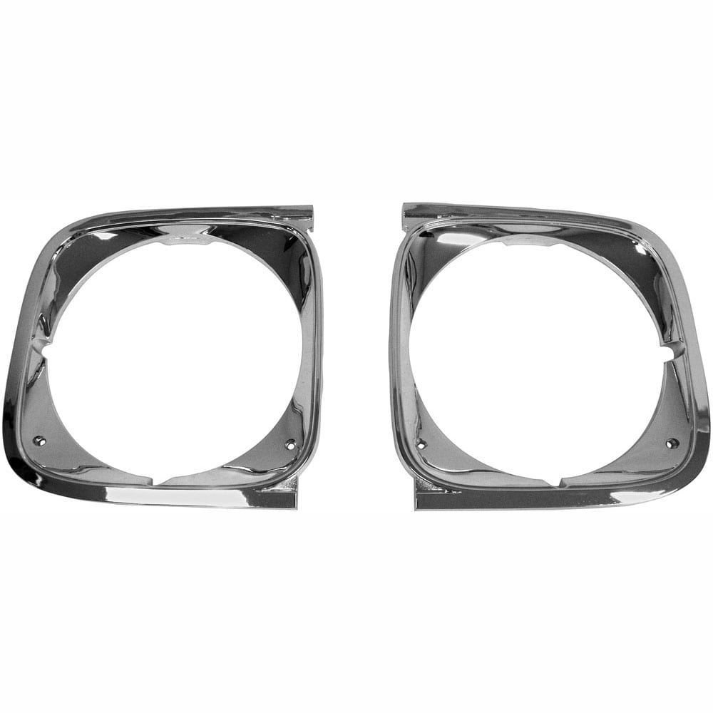 1972 Chevy Chevelle, El Camino Headlamp Bezel Pair