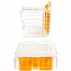 1972 Chevy Chevelle Park Lamp Lens Clear Pair