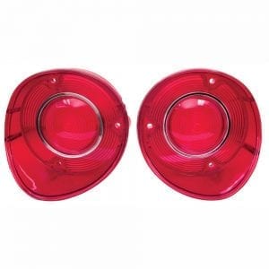1972 Chevy Chevelle Tail Lamp Lens Pair